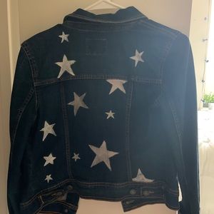 Star jean jacket